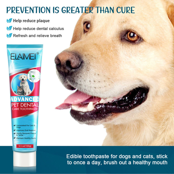 ELAIMEI Advanced Toothpaste for Dogs & Cats